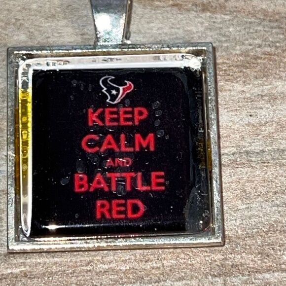 Interchangeable pendant set 5 pendants with a 16” cord hand crafted glass art - Picture 3 of 9